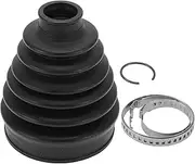 Hihaha No.TDR500100 CV Joint Boot Kit W/Clamps for Land Rover Range Rover Evoque 2017-2019 for Land Rover Discovery Outer Constant Velocity Joint Boot 1 Set