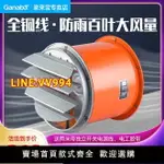 浴室抽風機 工業排氣扇強力圓筒管道排風扇高速抽風機軸流換氣廚房油煙排風機