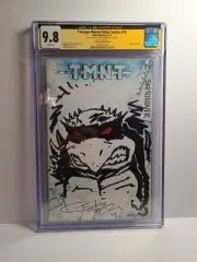 TMNT #78 Blank Slash Kevin Eastman CoCreator SIGNED SKETCH CGC ART 9.8