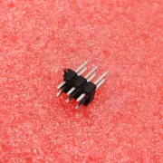 50PCS Double Row 2x3Pin 2.54mm Straight Male Pin Header IC Connectors