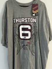 Canterbury QLD Maroons State of Origin Johnathan Thurston Mens Grey T-Shirt XL