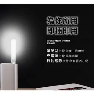 8燈珠USB小夜燈 8燈珠 USB小夜燈 插電式小夜燈 照明燈 USB即插即用迷你隨身燈 照明燈 露營