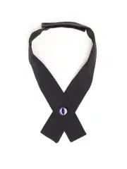 Navy Cross Over Tie