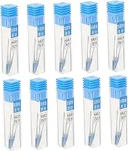 SEWACC 10 Pack Flat Car Needle for Sewing Machine Metal Needles for Darning Quilting Easy to Use Store Compact Case