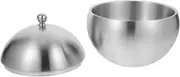 GLEAVI Stainless Steel Ice Bucket with Lid Ice Cube Holder for Bars Parties Bucket for Optimal Beverage Cooling Premium Ice Storage