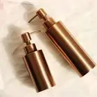Stainless Steel Soap Dispenser Metal Pump Hand Sanitizer Bottle Bedroom