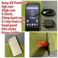 在飛比找旋轉拍賣優惠-Sony Xperia Z5 premium