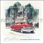 1951 Cadillac Sales Brochure Series 61 62 60 Special Fleetwood 75 Deville (for: Cadillac)