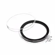 Air-Tite Brand Y54mm Black Ring Capsule Holders for 2oz Silver Lunar Qty 5