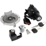 Ignition Switch Fuel Gas Cap Seat Helmet Lock Set For Honda CRF250 2017-2020