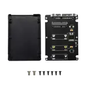 MSATA to 2.5 inch SATA Enclosure AdapterMini PCI-E SSD to SATA Hard Drive Enc...