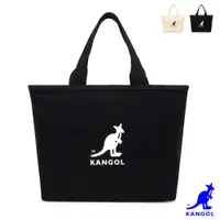 在飛比找PChome24h購物優惠-KANGOL - 英國袋鼠大容量手提肩背帆布包