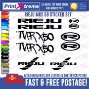 Rieju MRX 50 Custom Design Decals/Stickers ALL COLOURS AVAILABLE