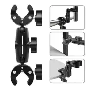 Double Super Clamp Camera Mount With Dual Ball Head Magic Arm For Photo Light