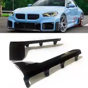Rear Side Skirt Corner Trim Body Kit For BMW M2 G87 2023-2025 Gloss Black (for: BMW)