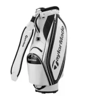 TaylorMade CL Light Caddie Bag UN067 2024 Men's Golf 9" 5Way 5.73lb Stand White
