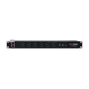 CPS1215RMS Surge Protector, 120V/15A, 12 Outlets, 15 ft Power Cord, 1U Rackmount