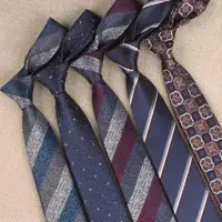 在飛比找ETMall東森購物網優惠-時尚休閑復古襯衫tie晚裝7cm領帶