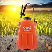 SeeSa 20L Electric Backpack Sprayer 12V Rechargeable Farm Garden Pump Spray Weed Battery Powered Backpack Sprayer for Lawn and Garden, Weeds, Fertilizer
