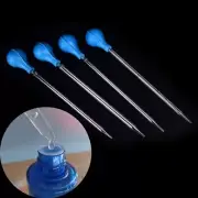 10ml Rubber Head Glass Dropper Glass Pipette Lab Dropper Pipet With Scale 5pcs