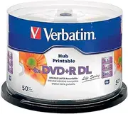 Verbatim DVD+R 8,5 GB (240min) DL 8X Printable Life Series 50-Cake