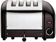 [Dualit] Classic Vario 4 Slice Toaster, Matt Black