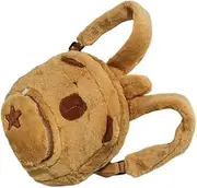 Amosfun Cycling Backpack Backpacks Capybara Stuff Backpack Capybara Stationery Bag Capybara Birthday Bags Small Hiking Backpack for Men Capybara Backpack for School Chocolate Plush