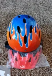 NEW Giro ski helmet - super rad color design retro flames smith poc