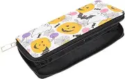 [MOBUTOFU] Leather Wallet for Women Leather Wallet for Storage Halloween Leather Wallet Halloween Wallet Women Leather Purse Women Wallet Women Leather Wallet Women Purse Zipper Wallet