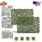 Lightweight Faux Ivy Privacy Fence Screen - Expandable 2-Pack for Outdoor Use