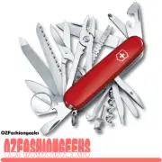 VICTORINOX Swiss Army Knife Swiss Champ 1.6795 Red 35763 Po