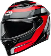 Bell Lithium MIPS Podium, full face helmet , color: Black/White/Red , size: XL