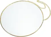 GETAJGHSD DIY Round Glass Suncatcher Kit Unfinished Decorative Pendant for Home Decor Artistic Craft Supply Handmade Window Decor