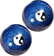 1Set Decorative Hand Massage Balls of Hand Rolling Fitness Balls for Muscle Stimulation and Relaxation for and Meditation Compact Design