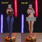 2versions Bulma 3D Print Garage Kit Figure Model Kit Unpainted Unassemble GK