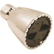 ProPlus 900169 Showerhead with Brass Ball Joint 2.5 GPM Chrome 2"