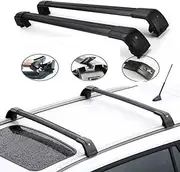 2Pcs Fit for KIA SELTOS 2019-2022 Roof Rail Rack Cross Bar Crossbar