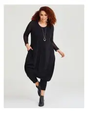 [Taking Shape] Enthuse Halo Dress in Black