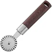 3 Patterns Stainless Steel Pizza Cutter Double Roller Pizza Knife Stone Pastry Pasta Dough Crimper Kitchen Tools Baking Pan,B-3531
