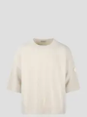 [Moncler Genius] Moncler Genius-Sweater Bianco-Uomo L