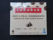 (6) Larabar Fruit & Nut Bars Chocolate Chip Cookie Dough Flavor 1.6 Oz Each