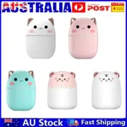250ml Cute Cartoon Humidifier Portable Essential Oil Atomizer for Home Car Use A