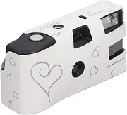 Single Use 35mm Film Camera with Flash and Built in 16 Color Films, Full Manual Setting Camera for Historical and Nostalgic Photos, Suitable for All Levels of Photographers