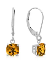 MaxColor 10K 1.55 ct. tw. Citrine Earrings