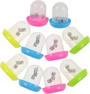 Milisten 10 Sets Miniature Dice Set for Play Dice for Family Interaction Party Games DIY Activities Birthday Party Favors and Classroom Prizes