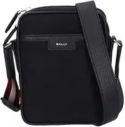 [Bally] Barry Shoulder Bag CODE Cross NS MAC02P NY223 U901P BLACK+PALLADIO, BLACK+PALLADIO, Free Size