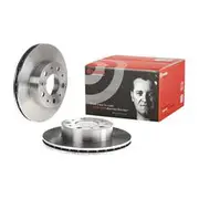 Brembo Prime Vented Brake Rotor - Single - 09.8932.10