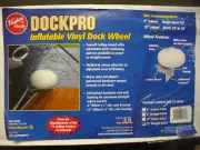 Taylor Made 1073 DockPro 12" Inflatable Vinyl Dock Wheel Straight Mount Boat