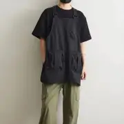 with Pockets Cleaning Aprons Solid Color Waterproof Apron Chefs Apron Baking