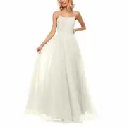 SHERRI HILL Ivory White Beaded Sequin Tulle Dress Gown Size 4 52913 Formal $698